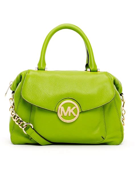 michael kors green handbags